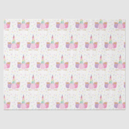 Papel de Padrão de Aniversário do Unicórn