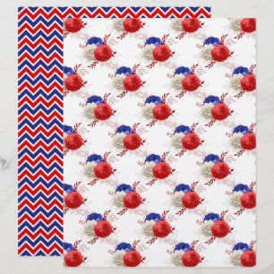 Papel de Padrões Patriótico