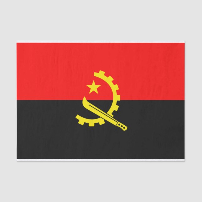 papel de pano de bandeira angola