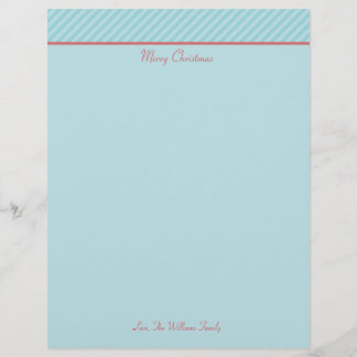 Papel de Papel de carta de Natal Personalizado