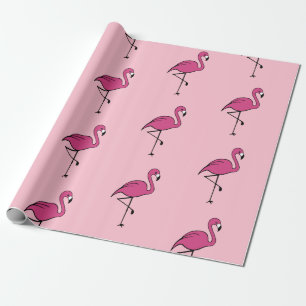 Papel de papel de embrulho cor-de-rosa brilhante