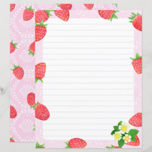 Papel de papelaria cor-de-rosa com revestimento de