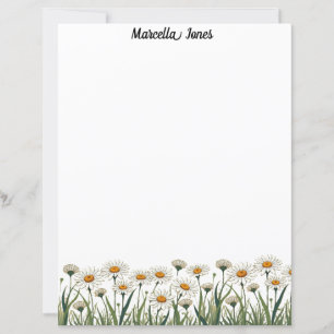 Papel de papelaria da estação Prado de Margarida B