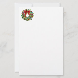 Papel de papelaria de férias