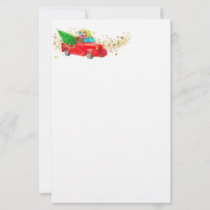 Papel de papelaria de férias