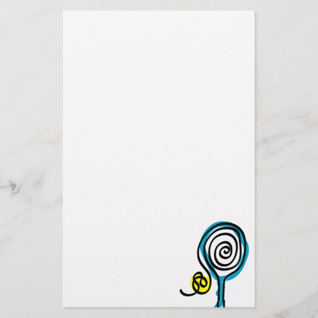 Papel de papelaria de tênis (Frente)