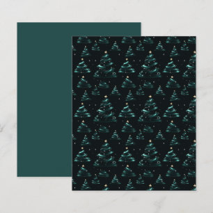 Papel de papelaria em árvore de Natal elegante