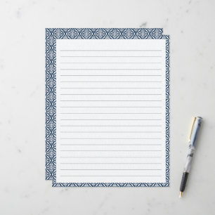 Papel de papelaria em Escrevendo com letra ligada