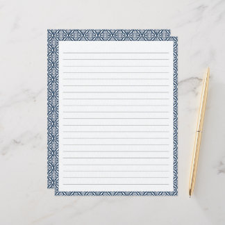 Papel de papelaria em Escrevendo com letra ligada