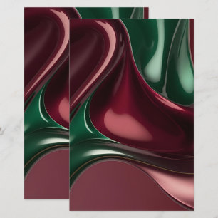 Papel de papelaria multiuso com gráfico elegante