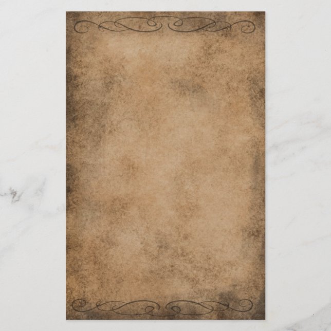 Papel de papelaria para grunge com elementos decor (Frente)