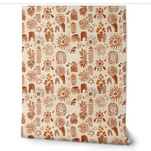 Papel de Parede Boho Personalizado | Papel de Pare