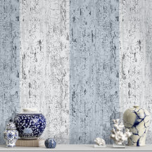 Papel de parede branco e azul com textura em estal