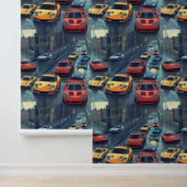 Papel de parede colorido para automóveis