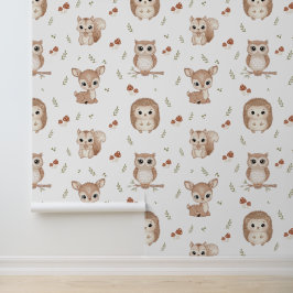 Papel de Parede de Animais da Floresta para Berçár