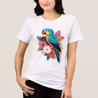 Papel de Parede de Papagaio Tropical – Natureza Mo
