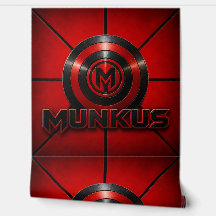 papel de parede do emblema do munkus, papel de par