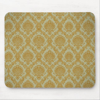 Papel de parede Dourado Mousepad do damasco