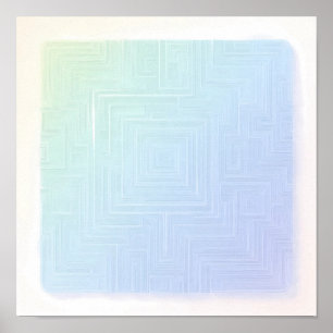 Papel de Parede e Impressão de Arte Labirinto Lumi