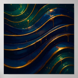 Papel de Parede e Impressão de Arte Luxuosa em Tom