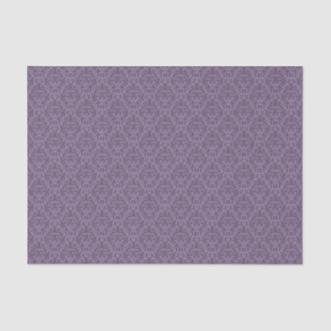 Papel de parede floral roxo 2 (Frente )