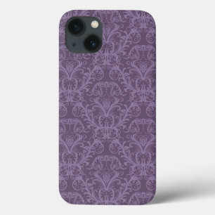 Papel de parede floral roxo 2
