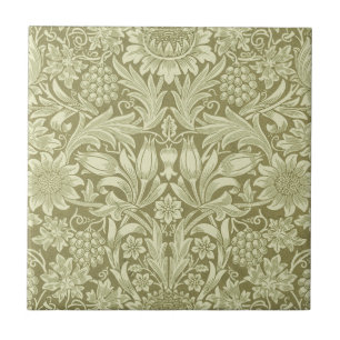 Papel de Parede Girassol de William Morris Vintage