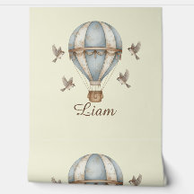 Papel de Parede Personalizado com Balão de Ar Quen