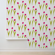 Papel de parede Tulip Rosa