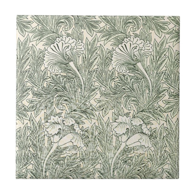 Papel de Parede Tulipa de William Morris Clássico  (Frente)