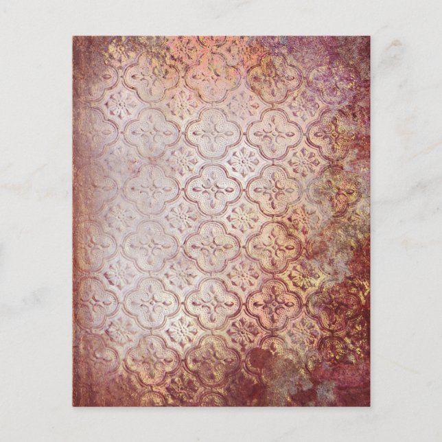 Papel de parede Vintage Scrapbook (Frente)