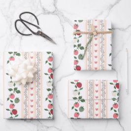 Papel de parede Vintage Strawberry - Greta