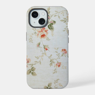Papel de parede vitoriano ventiço com padrão flora