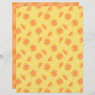 Papel De Pasta Laranja