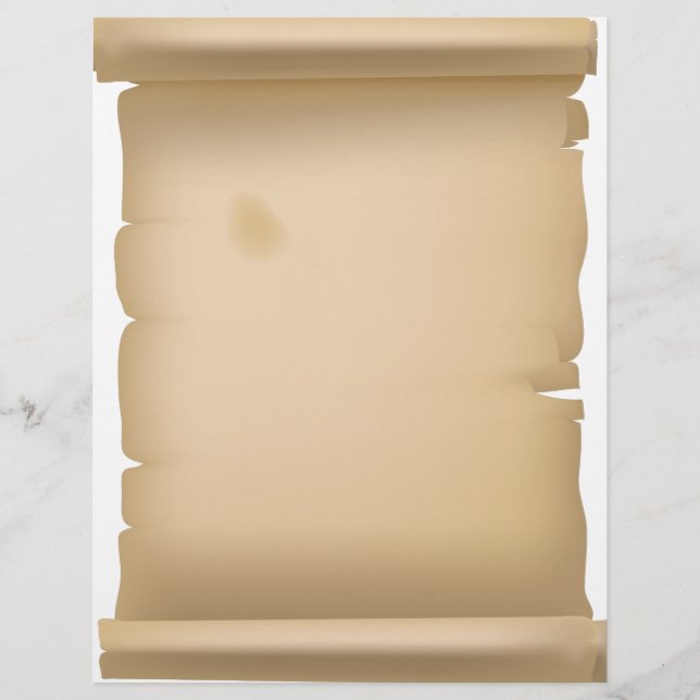 Papel de Pergaminagem Vintage (Frente)