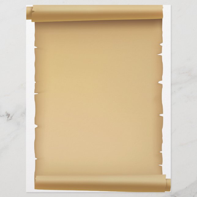 Papel de Pergaminagem Vintage (Frente)