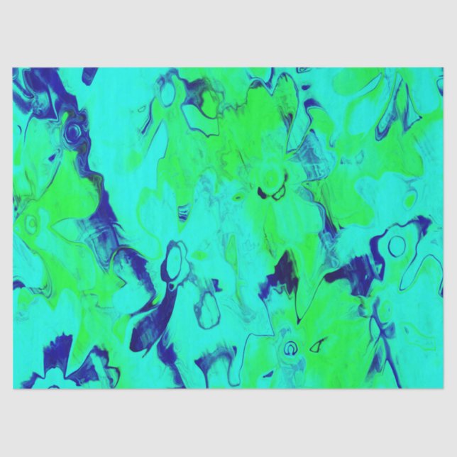 Papel De Pintado Com Grãos-Florais-13-Tecidos (Frente )