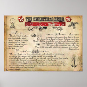 Papel de poster da notícia do Natal (Matte)