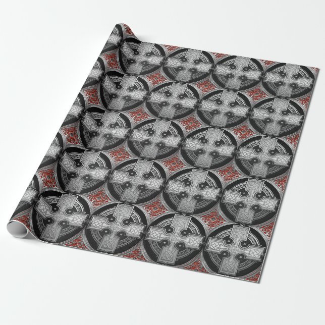 Papel De Presente [100] Antigos Nó de Prata Sagrado Celta (Desenrolado)