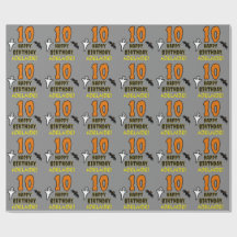 10.º aniversário: Tema do Dia das Bruxas assustado