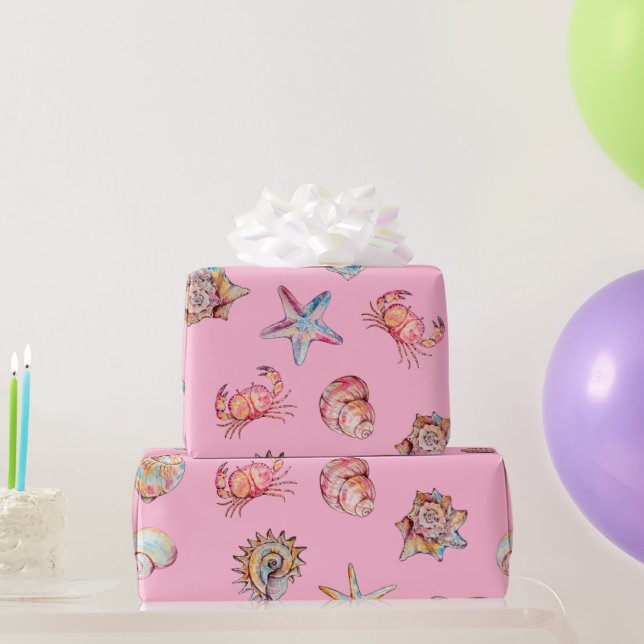 Papel De Presente #10 Papel De Embalagem Náutica Em Haven "Grande Ta (Presentes para festas)