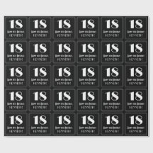 18.º aniversário - Art Deco Inspirou "18", Nome