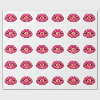 Papel De Presente 18th birthday part Scottish tartan scotland gift