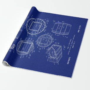Papel De Presente 1966 Arte do Contentor Whiskey
