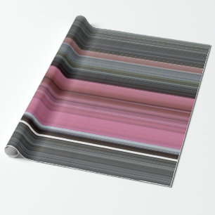 Papel De Presente #1 abstrato: Rosa e cinza
