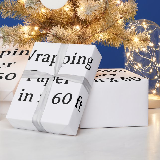 Papel De Presente 29 em x 60 pés Matte (Feriados)