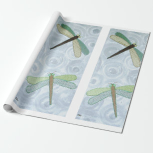 Papel De Presente 2 Dragonflies #1