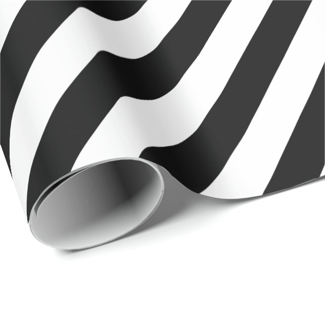 Papel De Presente 30 x 6 faixas de diagnóstico em preto branco (Ponta do rolo)