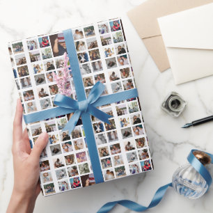 Papel De Presente 33 Foto personalizada personalizada colagem feita