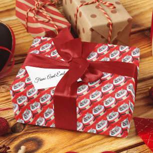 Papel De Presente 3 Gatinhos Cujos Papais noeis Pequenos Auxiliares